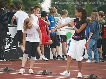 Wettkampf miteinander, nicht gegen einander. Bild: A. Bubrowski/CJD Oberurff