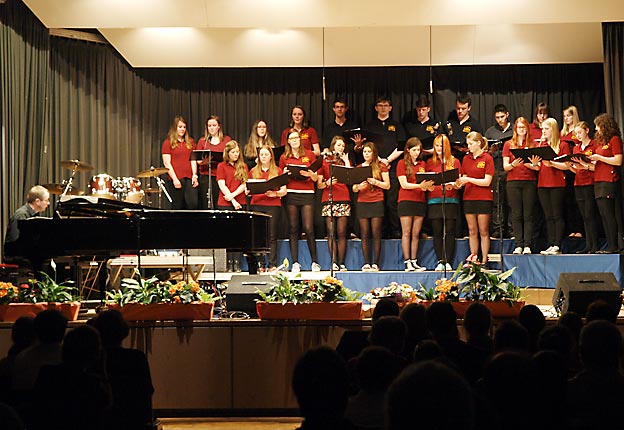 ‘Großer Chor’ mit großem Einsatz. Bild: BUB / CJD Oberurff