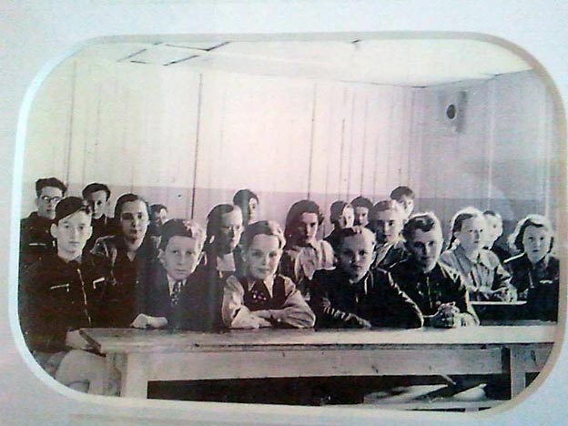 Klassenfoto des Abschlussjahrgangs 1959. Foto: privat