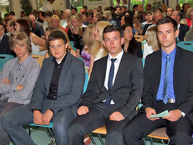 Absolventen der Realschule des CJD Oberurff. Bild: M. Moniac/CJD Oberurff