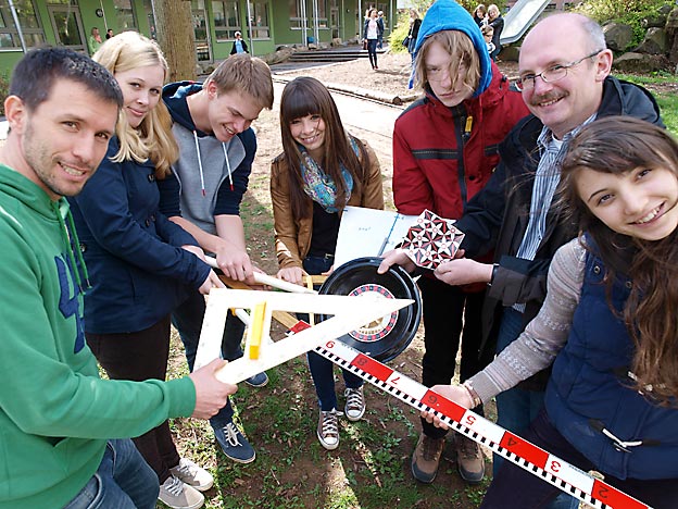 Erfolgreiche Teilnehmer am Wettbewerb des ZFM. Bild: A. Bubrowski/CJD Oberurff