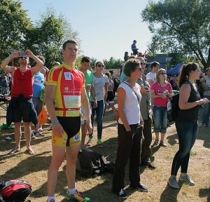 Challenge Kraichgau. Vorn Autor Leonid. Foto: privat