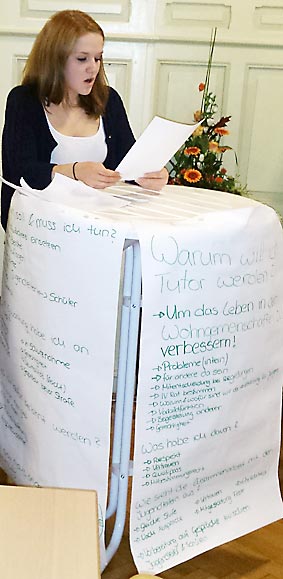Engagierte Diskussion