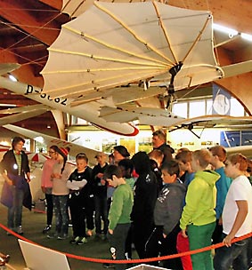 Im Segelflugmuseum