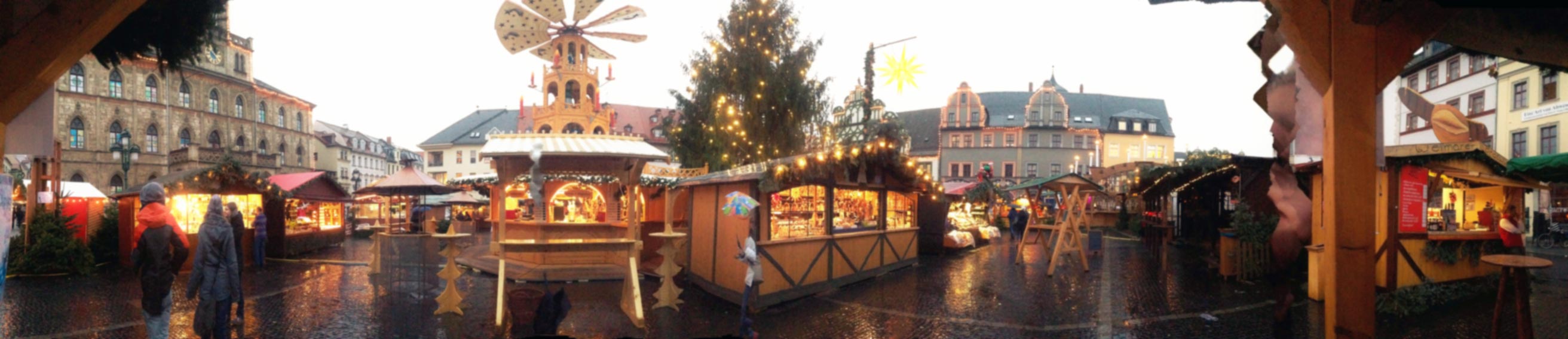 Kulturstadt Weimar mit Weihnachtsmarkt. Foto: privat