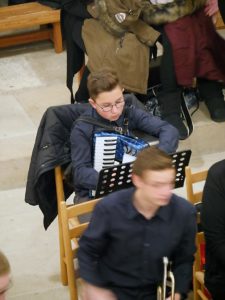 Adventsmusik: Kurz vor Konzertbeginn | Foto: Andreas Bubrowski/CJD Oberurff