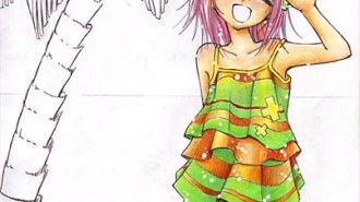 MangaArt by lolly - Ein Manga entsteht © CJD-UPDATE/Charlotte Kindl