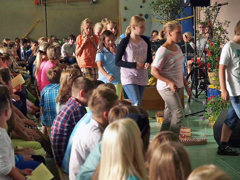 Feierliche Schulaufnahme 2013.