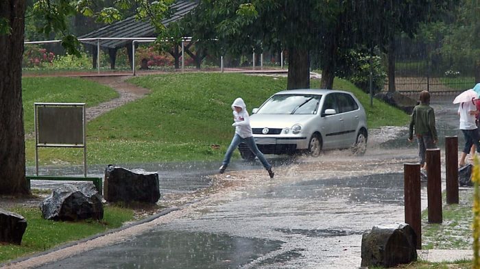 Unwetter in Oberurff