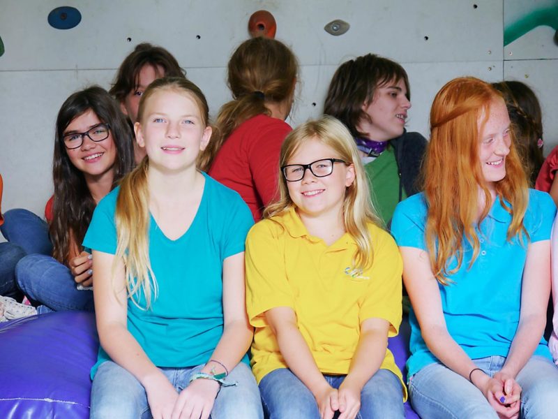 Schulaufnahme 2015: Chor zur Begrüßung. Bild: A. Bubrowski/CJD Oberurff