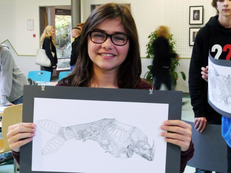 Maya ft. Dürer | Bild: A. Bubrowski/CJD Oberurff