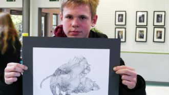 Leonard ft. Dürer | Bild: A. Bubrowski/CJD Oberurff