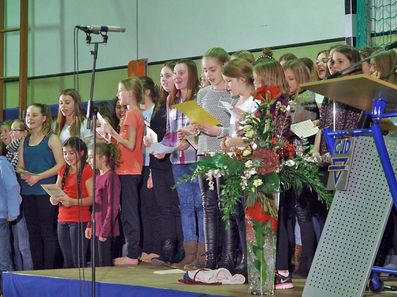 Das Finale. Bild: A. Bubrowski/CJD Oberurff