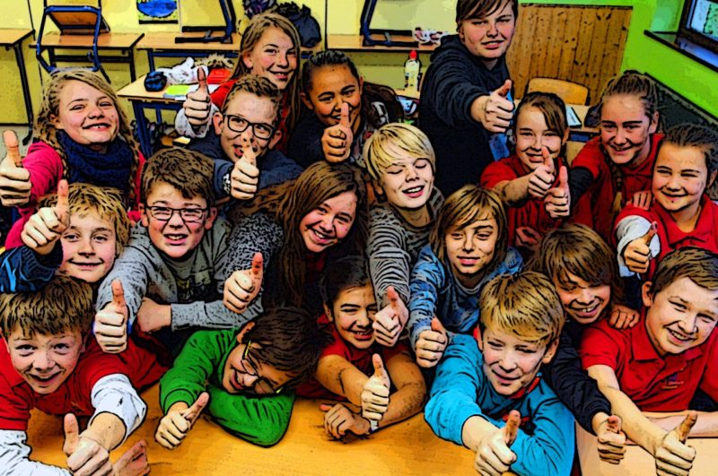 Zukünftige Siebtklässler | Bild: A. Bubrowski/CJD Oberurff
