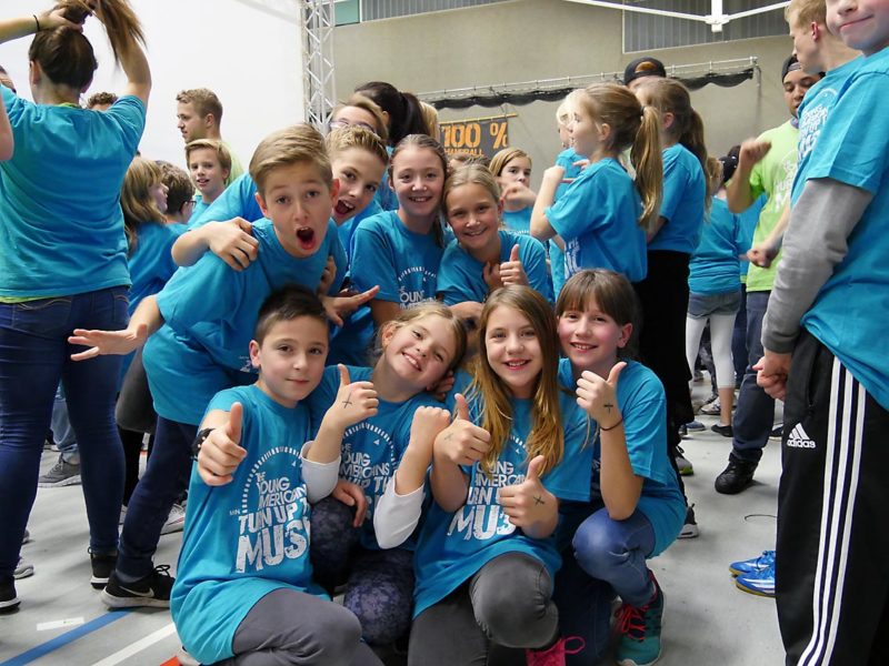 Teilnehmer am YOUNG AMERICANS Workshop haben Spaß und Freude | Bild: Andreas Bubrowski/CJD Oberurff