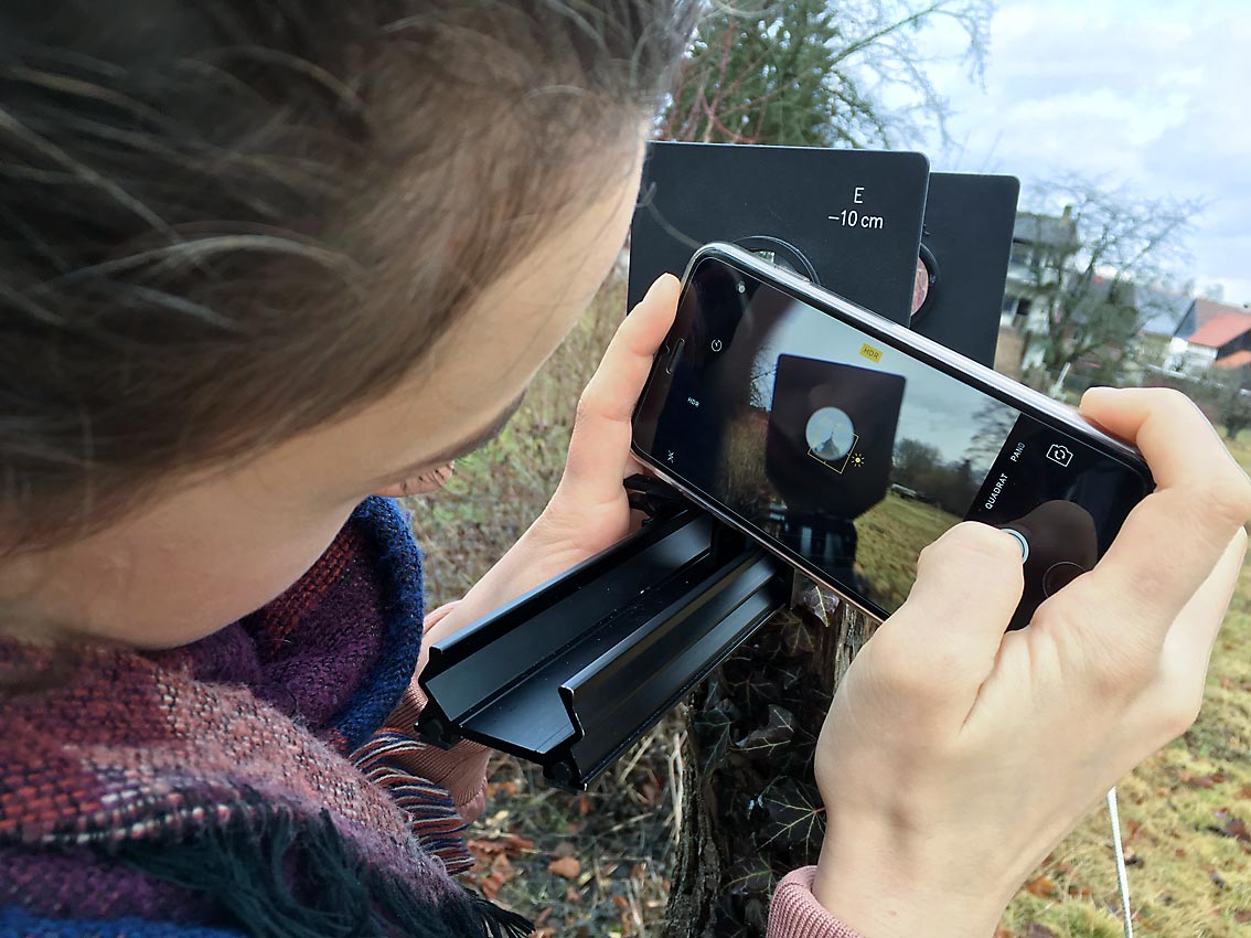 Fernrohr-Smartphone-Kopplung | Bild: Andreas Bubrowski