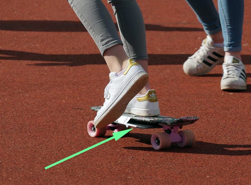 Wie ein iPad auf einem Pennyboard befestigen? | Bild: Andreas Bubrowski/CJD Oberurff