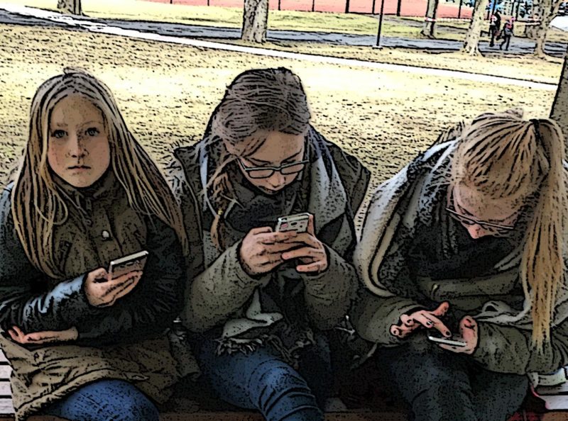 Nicht ohne mein Smartphone. Symbolbild:Foto: A. Bubrowski/CJD Oberurff