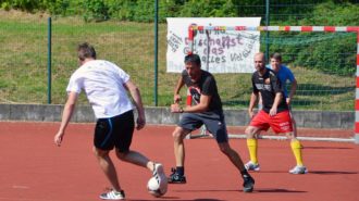 Abitur 2017: u50-Mannschaft | Foto: D. Müller-Maguhn/CJD Oberurff