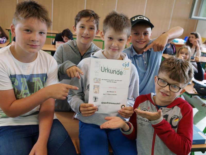 Mathe-Genies | Bild: Andreas Bubrowski/CJD Oberurff