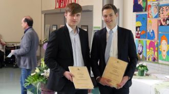 Moritz Klöpper, Jonas Pawelke | Bild: Andreas Bubrowski/CJD Oberurff
