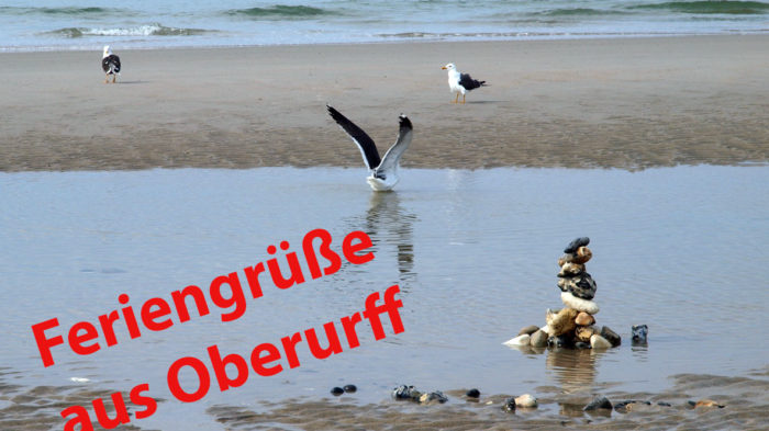 Feriengrüße aus Oberurff, von der Nordsee | Foto: Andreas Bubrowski