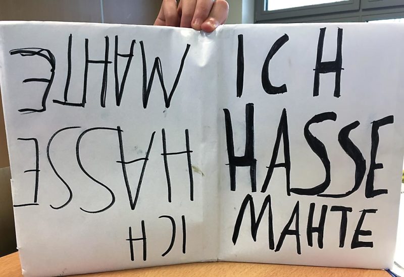 Schüler kommuniziert mit ganzem Herzen | Foto: Andreas Bubrowski/CJD Oberurff