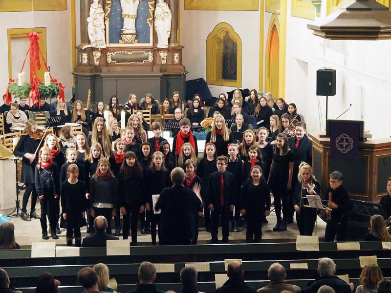 „Kleiner“ Chor | Foto: A. Bubrowski/CJD Oberurff