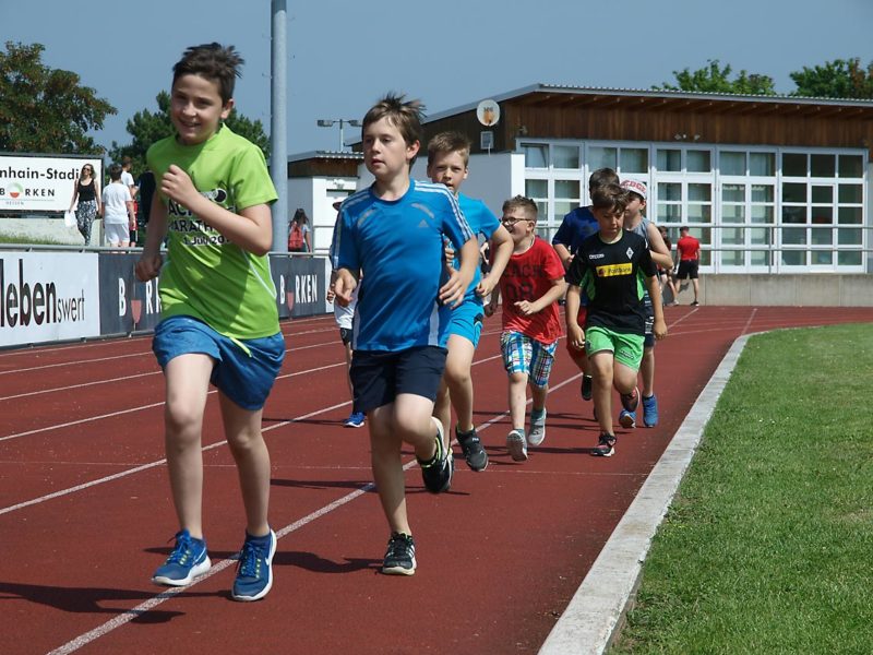 Bundesjugendspiele - Durchhalten | Foto: A. Bubrowski/CJD Oberurff