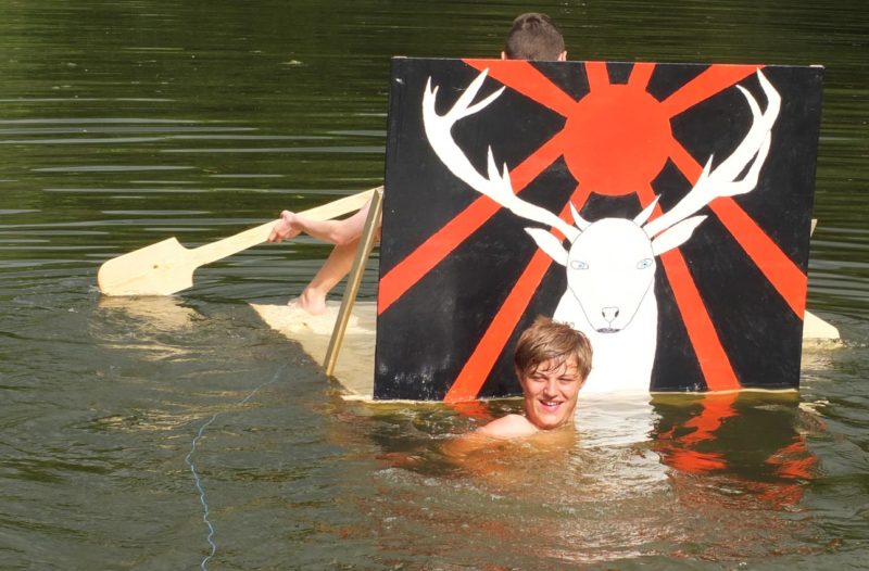 Und sie schwimmen doch | Foto: M. Moniac/CJD Oberurff