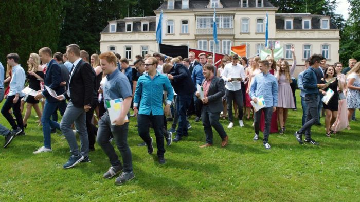 Mittlere Reife 2018: Absolventen der Realschule brechen auf | Foto: A. Bubrowski/CJD Oberurff