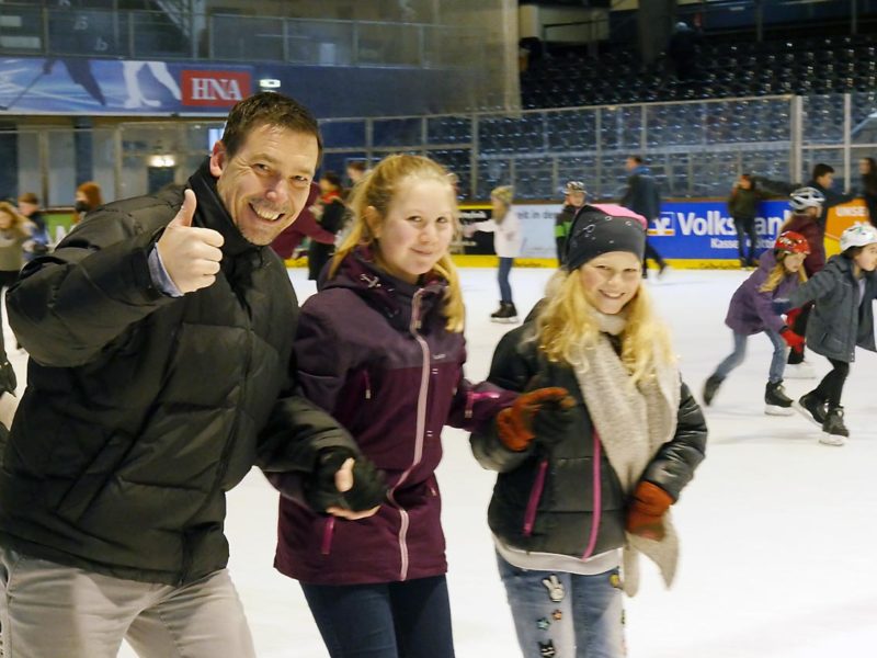 Betreutes Gehen on Ice | Foto: A. Bubrowski/CJD Oberurff