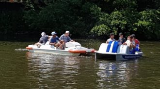 Abkühlung auf der Lahn | Foto: J. George/CJD Oberurff