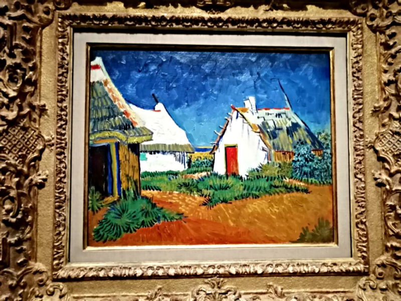 Van Gogh: Drei weiße Hütten in Saintes-Maries
