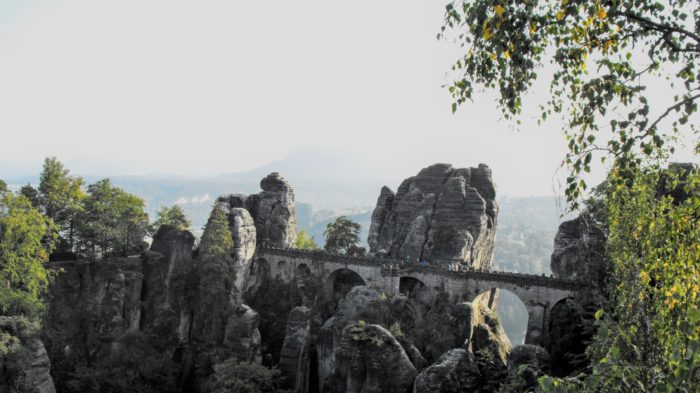 Basteibrücke in der Sächsischen Schweiz