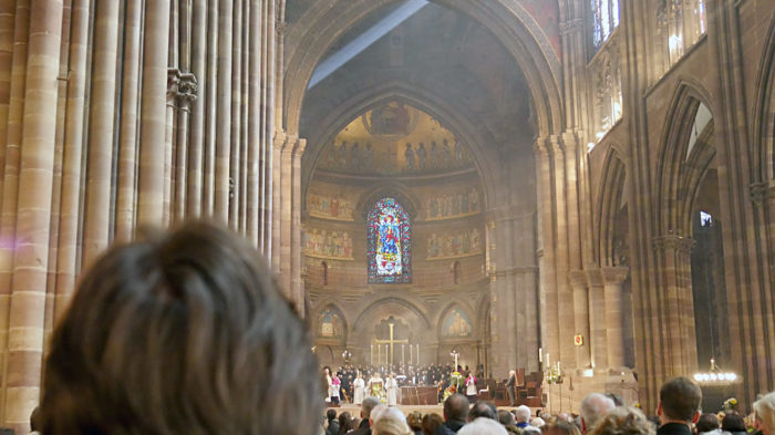 Ostermesse im Liebfrauenmünster zu Straßburg | Foto: Andreas Bubrowski