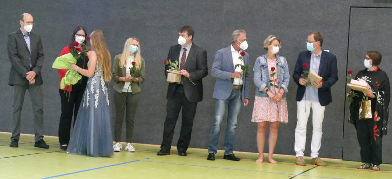 Danksagung an die Lehrer | Foto: A. Bubrowski/CJD Oberurff