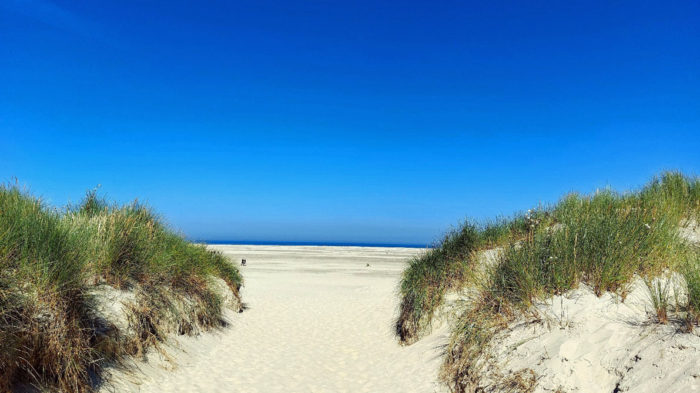 Strand auf Borkum