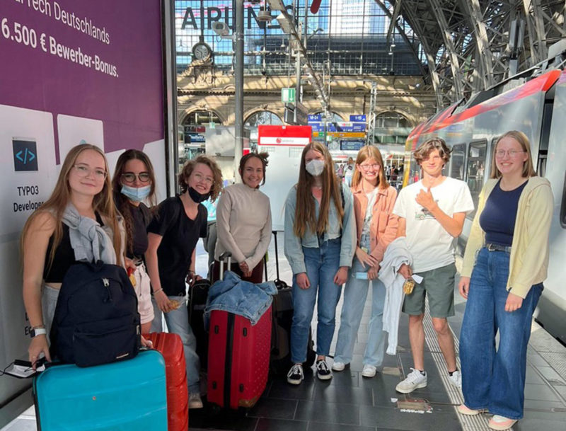 Die französischen Austauschschüler sind für vier Wochen in Nordhessen zu Gast.
